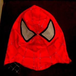Reversible Spiderman mask. NWOT. Black and Red.